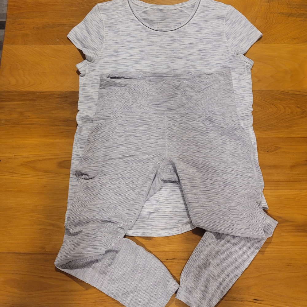 Lululemon Athletica Light Gray Jumpsuit